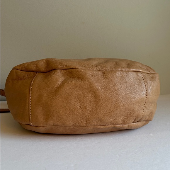 The Sak Collective Leather Camel Tan Hobo Crossbody Bag - Picture 7 of 13